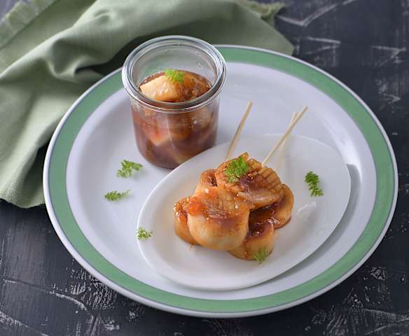 薑燒柚子杏鮑菇