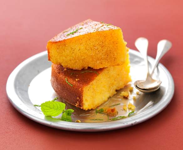 Gâteau de semoule à l'orange