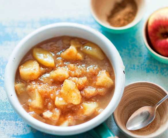 Compote de pommes épicée