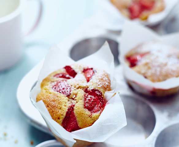 Erdbeermuffins