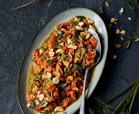 Asiatischer Möhrensalat