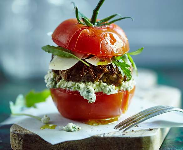 Tomaten-Burger
