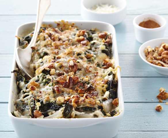 Gratin de blette au tofu soyeux