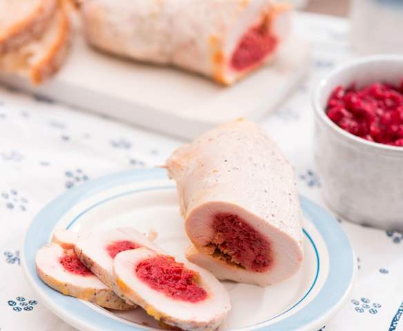 Roladki z piersi indyka