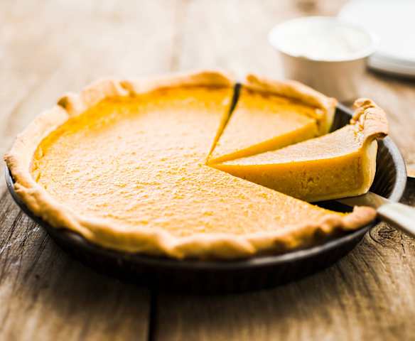 Tarte sucrée au potiron