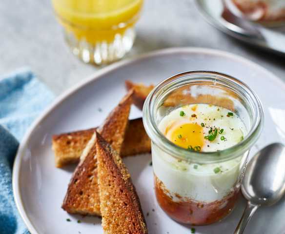 Spanisches Ei im Glas