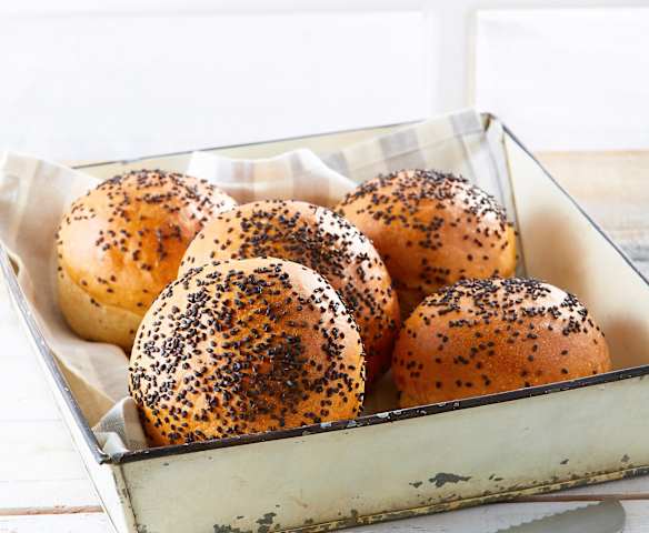 Bollo vegano para hamburguesa