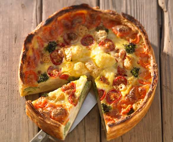 Appenzeller-Gemüse-Quiche