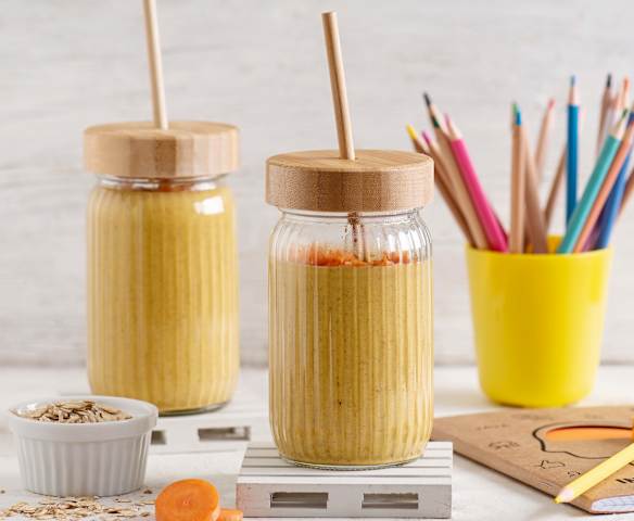 Koktajl o smaku ciasta marchewkowego