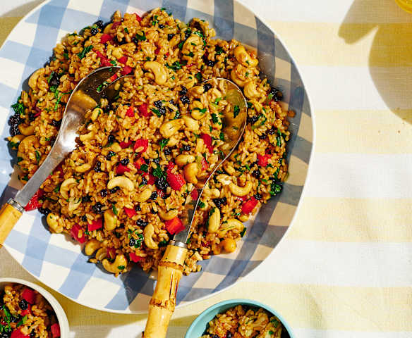 Community fave brown rice salad