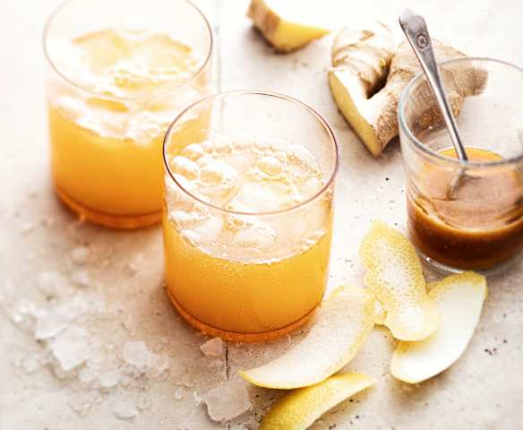 Sirop citron-gingembre