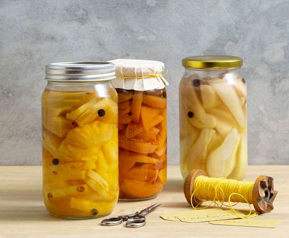 Pickled fruit