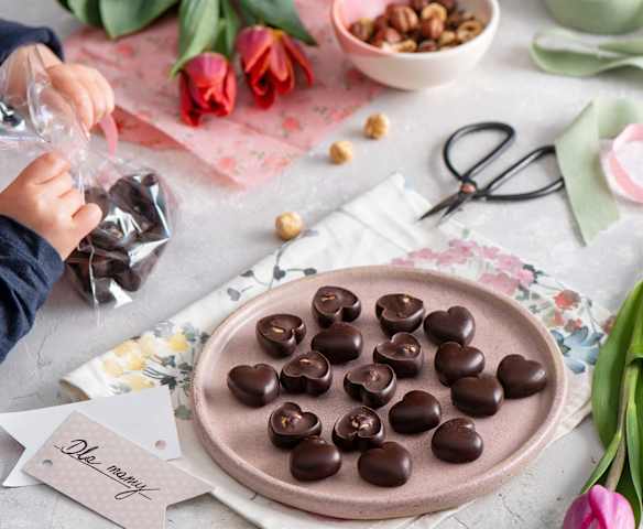 Czekoladki z orzechami