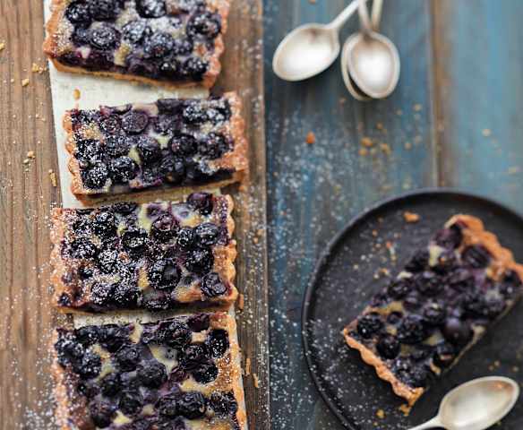 Tarte aux myrtilles