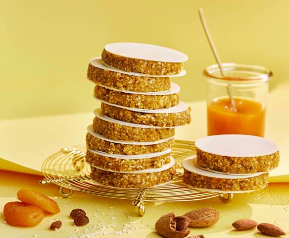 Aprikosen-Sanddorn-Fruchtschnitten