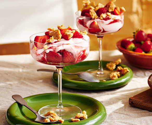 Wimbledon strawberry fool