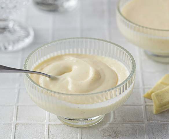 Crema di formaggio quark con cioccolato bianco