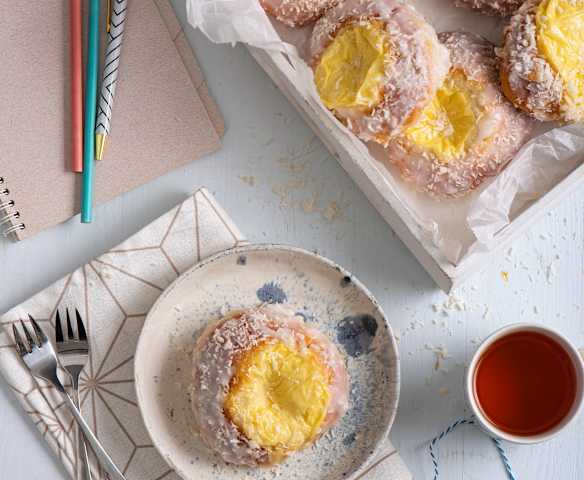 Norweskie bułeczki z budyniem (Skoleboller)