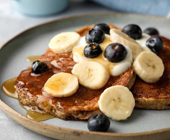 Multigrain Banana Pancakes