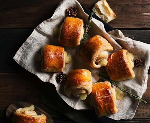 Napolitanas de jamón y queso