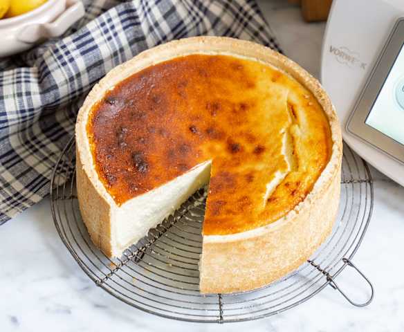 Tarte au fromage blanc et citron