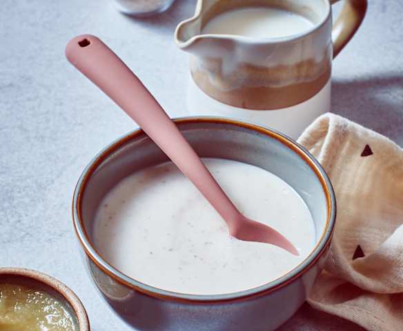 Weizengrieß-Milchbrei