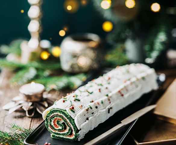 Bûche salée au saumon