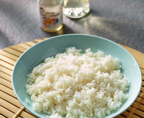 Arroz blanco para sushi (Cocción de arroz)