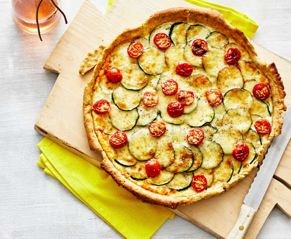 Französische Zucchini-Tarte