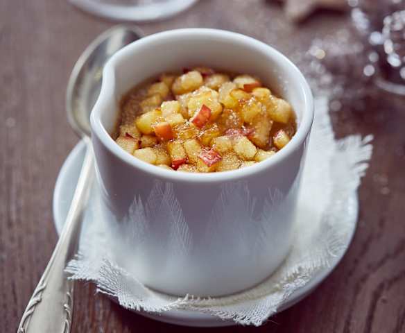 Geflügelleber Crème brûleé