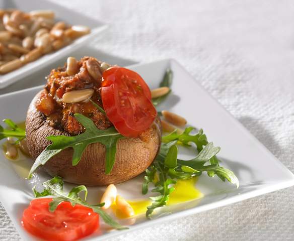 Champignonköpfe à la Provence