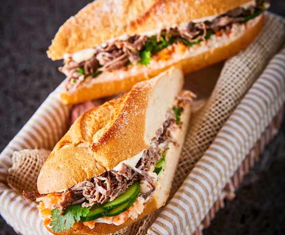 Banh mi (tortas de res vietnamitas)