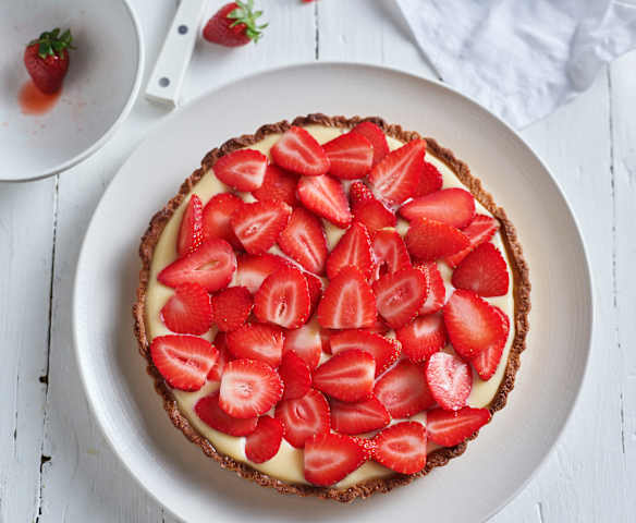 Crostata alle fragole Crostata alle fragole