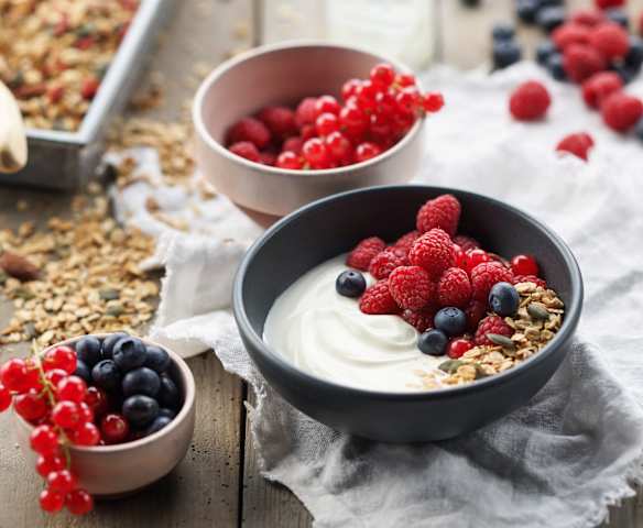 Plain yoghurt in Varoma Plain yoghurt in Varoma