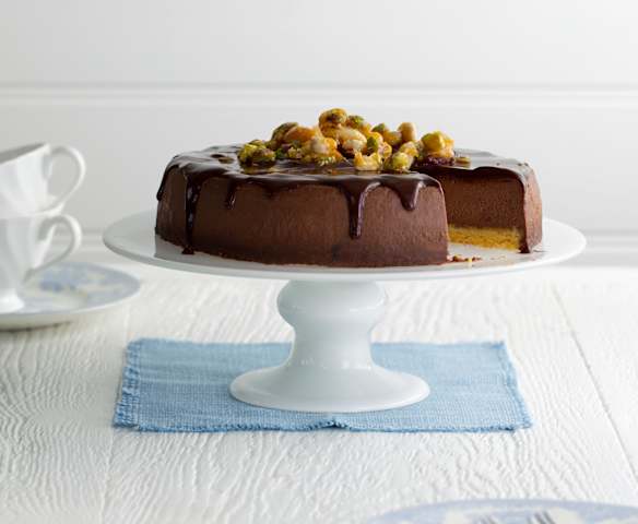 Chocolate Chestnut Cheesecake Chocolate Chestnut Cheesecake
