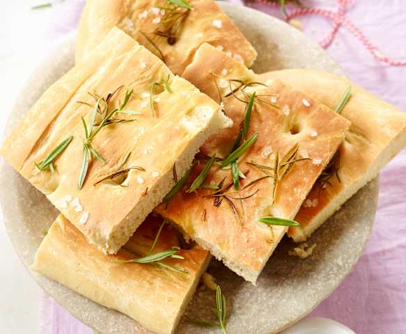 Focaccia mit Rosmarin