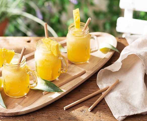 Mocktail de melón y piña