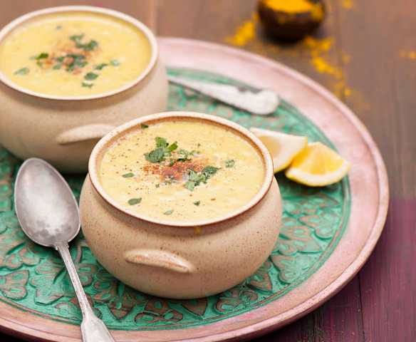 Zupa krem z soczewicy z kurkumą