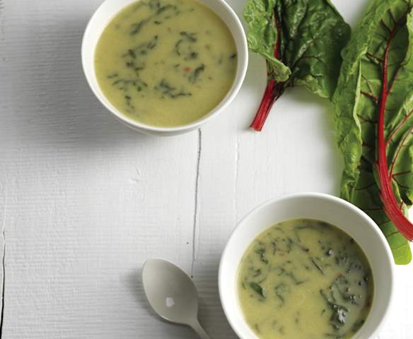 Caldo-verde de acelga