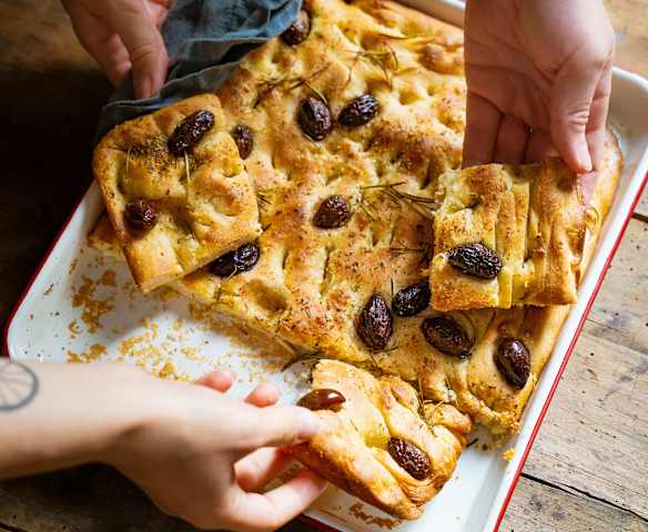 Focaccia italienne
