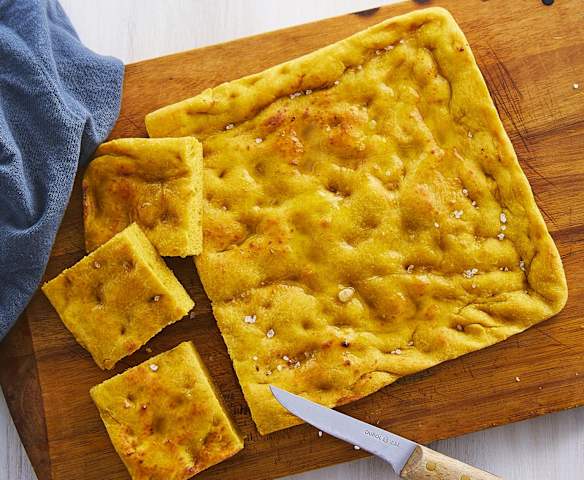 Focaccia alle carote Focaccia alle carote