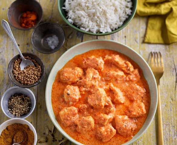 Chicken Garam Masala with Basmati Rice