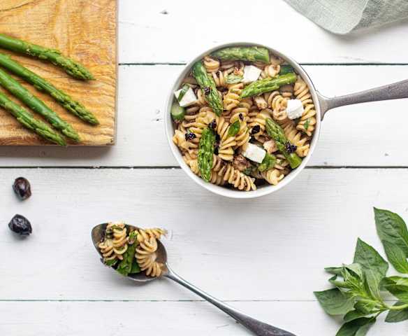 Salade de pâtes aux asperges