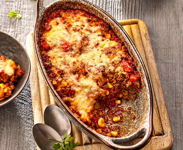 Low Carb Tex-Mex-Auflauf