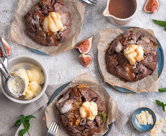 Kakaowe mini galette z gruszkami (TM6, TM7)