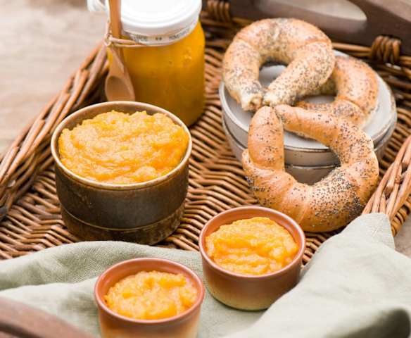 Dżem z dyni z jabłkiem i mango