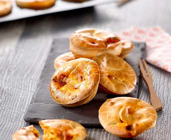 Bouchées au chèvre et chorizo