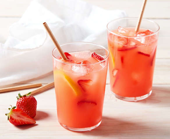 Strawberry Top Infused Water