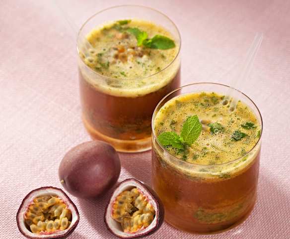 Mojito de fruta de la pasión para dos