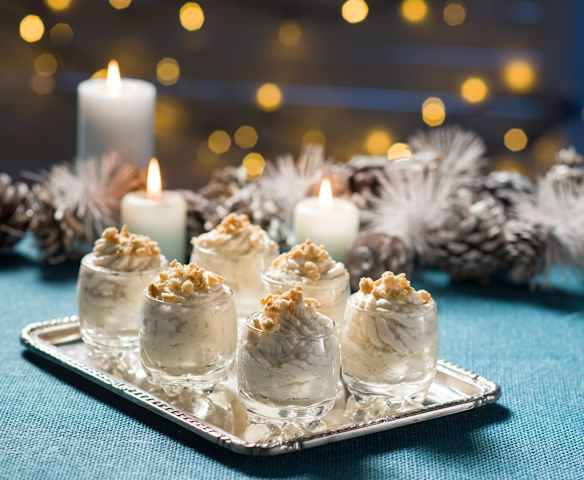 Mousse de crema de orujo